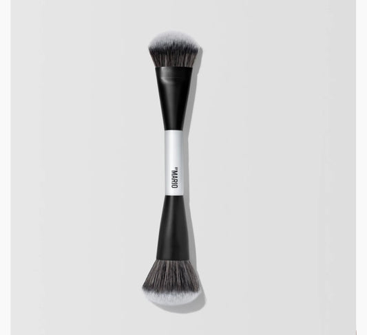 F4 DUAL-ENDED FOUNDATION AND FACE BRUSH