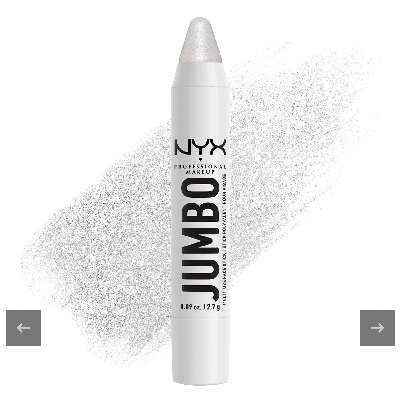 NYX PROFESSIONAL MAKEUP, Jumbo Multi-Use Face Highlighter Stick - Vanilla Ice Cream