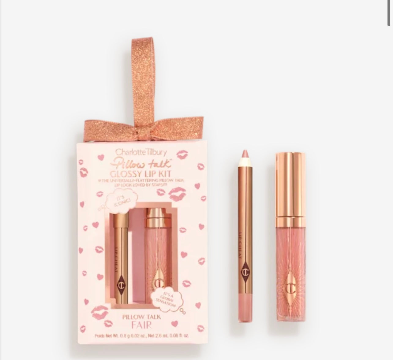 PILLOW TALK MINI GLOSSY LIPS DUO