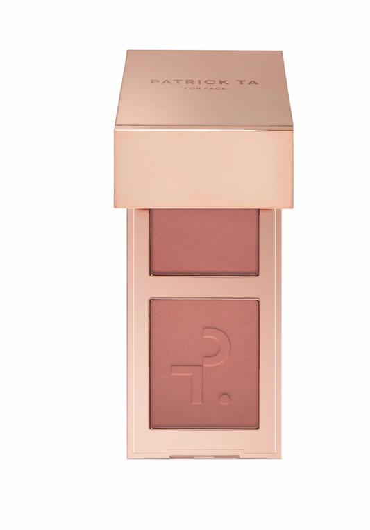 MINI MAJOR HEADLINES DOUBLE-TAKE CRÈME &
POWDER BLUSH DUO